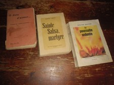 A VOIR ! LOT 3 ANCIENS ROMANS - 1920/56