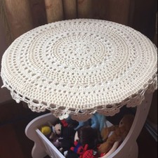 Maison Nappe Cuisine Table Tissu Vintage Housse Coton Crochet Hot Neuf
