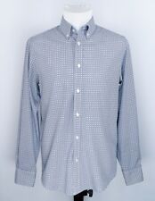 Ben Sherman Retro 60's Target Logo Men Shirt Mod Fit M - Chemise Homme Camicia