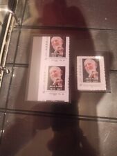 VARIETE EXCEPTIONNELLE EN PAIRE ADHÉSIF ABBE PIERRE PIQUAGE A CHEVAL LUXE** 