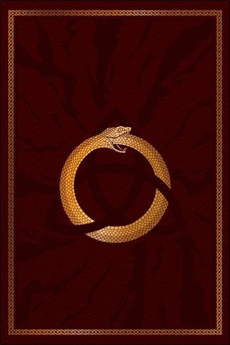 Grimoire vierge ouroboros - vierge,