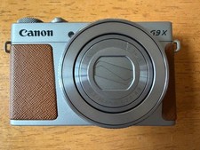 Canon PowerShot G9X MII Silver avec carte SD de 16 Go du Japon