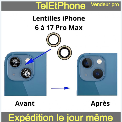 Lentille iphone se x - lentille,