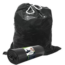 Sacs poubelle 60L noir avec