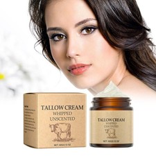 Beef Tallow For Face, Tallow Face Moisturizer 60G Fed Organic Grass V2K5