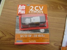 2 CV CITROEN EDF 220 VOLTS   MINIATURE 1/43  BOITE FASCICULE ENVOI GRATUIT
