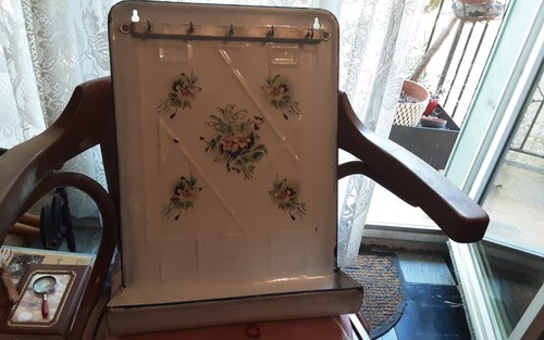 Porte louche ancien tole - porte,