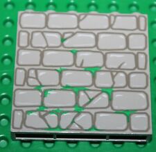 Lego OldGray Brick with Stone and Moss Pattern 3754px3/set 4707 Hagrid's Hut