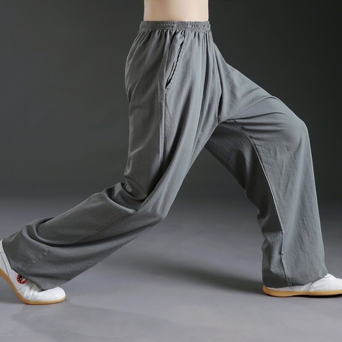 Hommes coton pantalon baggy - coton,