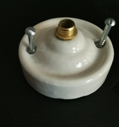 Patère droite porcelaine
