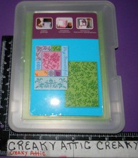 FLOWERS 10 PIECE DRY EMBOSS