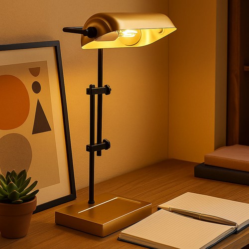 Lampe table banquiers salle - de,