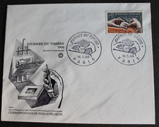 Enveloppe 1er jour - FRANCE - Journée du Timbre - YT1477 - 1966
