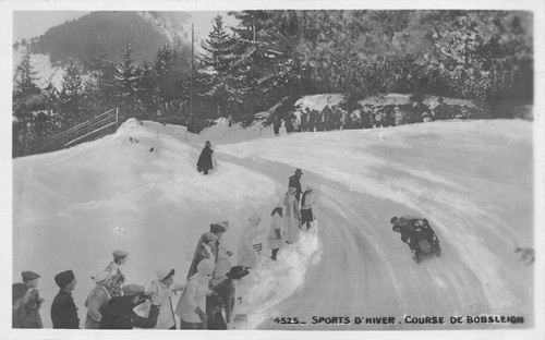 Carte postale sports - sports, d’hiver