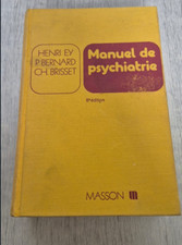 Manuel de psychiatrie Henri Ey Bernard Brisset 5e édition Masson médecine vintag