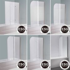 Cabine de douche Enceinte de douche Paroi pliante de la baignoire