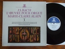 LP J.S BACH OEUVRE POUR ORGUE