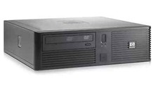 HP rp5700 DUAL CORE E5700 3.0GHz 8Go RAM SSD 120Go Windows 7 Pro PC Bureautique