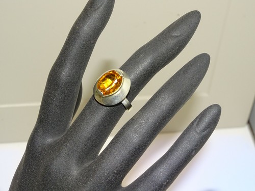 Belle bague annees argent - *belle,