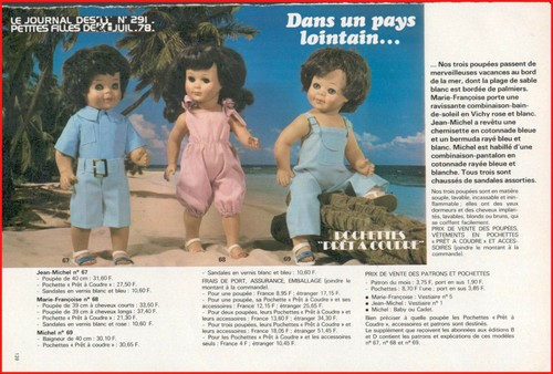 Page poupée françoise - ▬►page,
