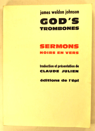 James weldon johnson - johnson, god's