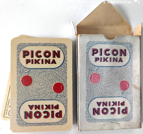 Vintage jeu cartes - jeu, de