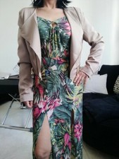 Veste légère modifiable beige rosé Taille M 36/38