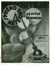 Publicité ancienne stylo