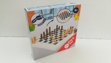 Jeu Échecs Et Dames En Bois