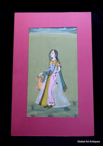 Belle peinture miniature - belle,