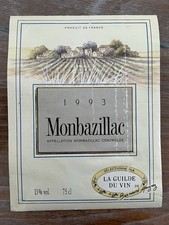 Étiquette Monbazillac 1993  - 75 cl