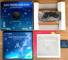 ELECTROPLANKTON LIMITED EDITION COMPLET NINTENDO DS NTSC JAPANESE CIB OVP - VGC