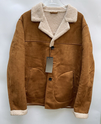 Zara hommes fauve borg veste - zara,