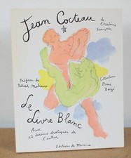 Le Livre Blanc Jean Cocteau 1983 43 dessins érotiques de l'auteur
