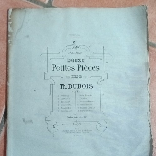 Dubois partition piano - dubois, «