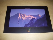 CP CARTE POSTALE PYRENEES ATLANTIQUES PAU COUCHER de SOLEIL MONTAGNES - ECRITE