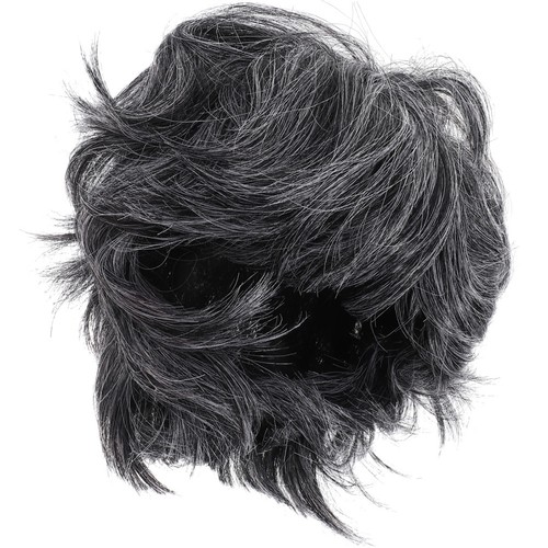 Perruque grise courte - ,