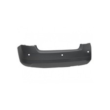 Pare-choc arrière noir avec