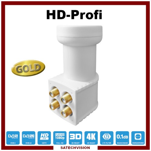 Lnb quad profi - quad, gain