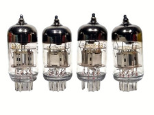 PAIRE ASSORTIE 6N2P-EV/12AX7/ECC83 / NEUVE DANS SA BOÎTE / BOUCLIER ARGENTÉ !...