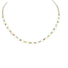 Collier avec coeurs en nacre