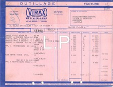 1956    OUTILLAGE VIRAX A PARIS - M. BODARD A COMMENTRY