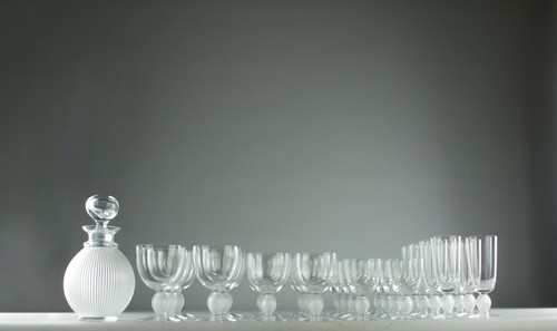 Lalique langeais crystal - lalique,, "langeais"