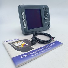 Lowrance Elite-5m Boat 5” GPS Traceur Display Unit ELITE 5m Antenne intégrée