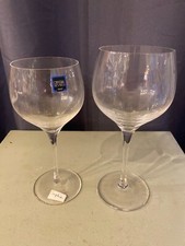 VERRE A VIN ET VERRE A EAU EN CRISTAL DE SEVRES MODELE SOPHIE