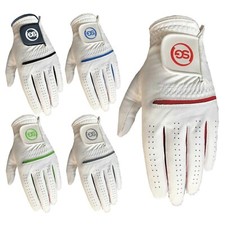 Gants De Golf Pour Hommes Tous Temps En Cuir Cabretta Avec Patch Et Pouce