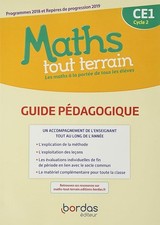 Maths tout terrain CE1: Guide pédagogique