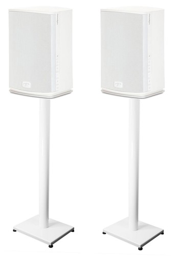 Pair steel white - steel, stands