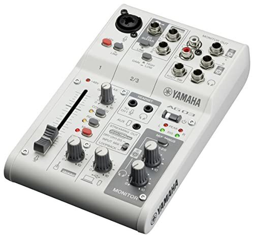 Yamaha ag03mk2 blanc 3ch - yamaha,
