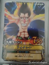 Carte One Piece Data Carddass OnePy β Match C323 card OP Foxy Davy Back Fight